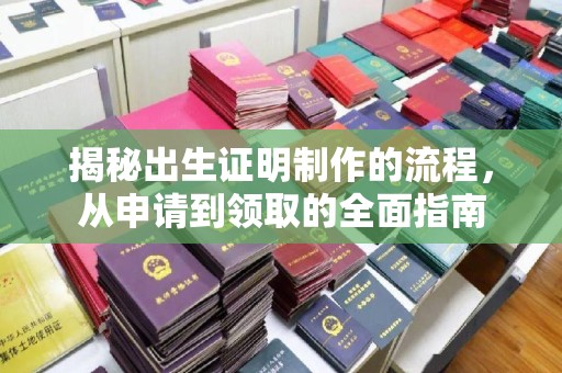蓬莱揭秘出生证明制作的流程，从申请到领取的全面指南